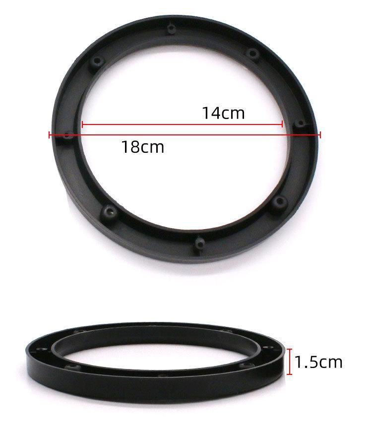 Factory Wholesale Car Audio Speaker Gasket 6.5 Inch Universal Gasket Plastic Material