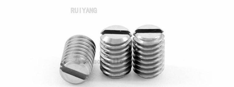GB73 Marine Hardware Slotted Set Screws Titanium Screw