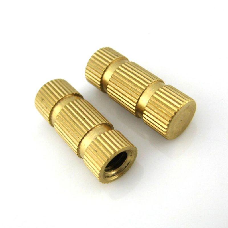 Customized Hardware Copper Brass Square Nut Rollor Nut Connector Nut