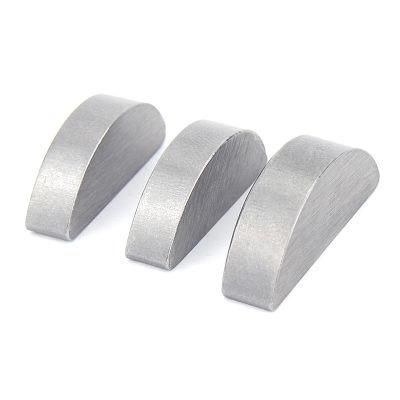 Motorcycle Flat Parallel Woodruff Key Half Round Key Stainless Steel Key