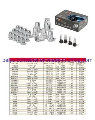Wheel Nut for Toyota and Honda