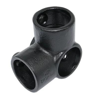Key Clamp Pipe Fittings 3 Way Through