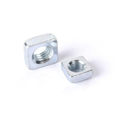 DIN557 High Quality Stainless Steel 304 Titanium Polished Square Nut Bolt and Nut Stainless Steel Wing Nut