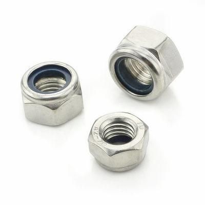 Steel Galvanized Nylon Insert Lock Nut Nyloc Nut