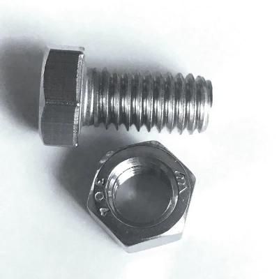 Stainless Steel Inox A4 316 Mark Hex Bolt