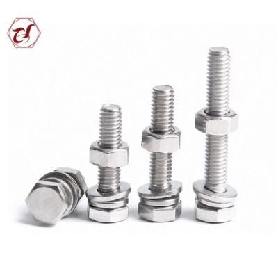 316 DIN933 Bolts Stainless Steel Hex Bolt Price