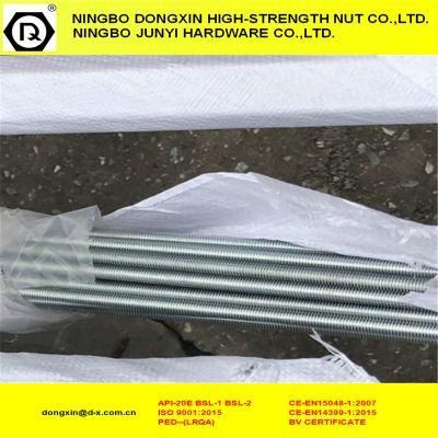 Zinc Plated Fasteners Full Threaded Rods DIN976