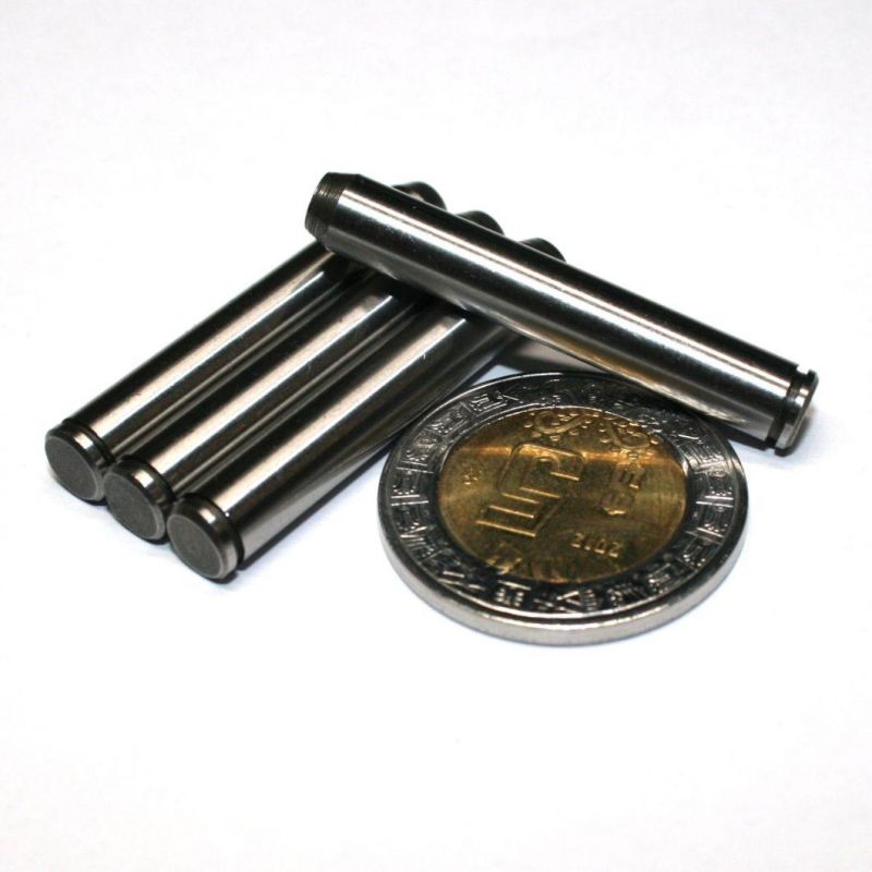 Chrome Steel Dowel Pins with Spherical Ends
