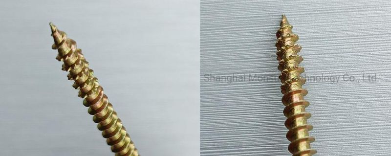 Sserrated Teeth U Thread Csk Head Wood Construction Screw