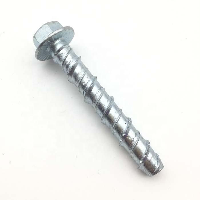 Flange Screw Cement Bolt Hexagonal Pad Cement Bolt Hexagon Concret Bolt