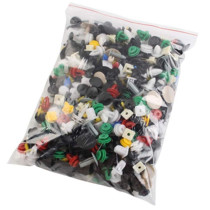 620PCS/Box Auto Bumper Fastener Hole Rivet Retainerpush Engine Cover Car Fastener Clips Mixed Car Fasteners