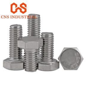 DIN933 304 316 Stainless Steel Hex Bolts M12