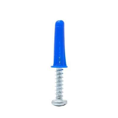 Conical Plastic Anchors with Self Tapping Screws
