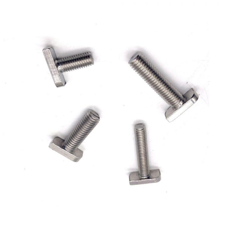 Made in China Factoryt-Bolt Hammer Head Slotted T Bolt for Slot 10mm Aluminum Profile