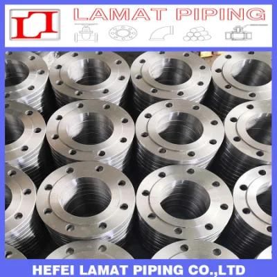 China Factory Q235/A105 Carbon Steel F304/F316 Stainless Steel Forged Flange