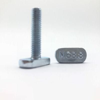 T Bolt T Screw M6 8.8 Zinc Plated