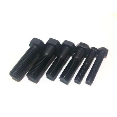 China Wholesale Fastener Hardware Wlp Black Oxide DIN933 Hex Bolt 8.8 16*100
