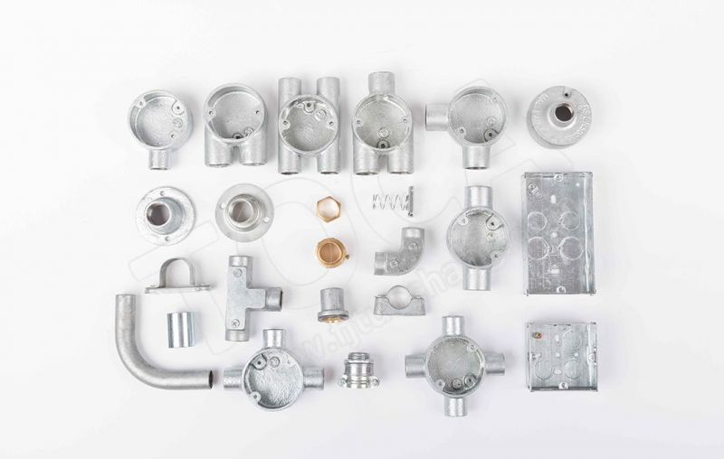 90 Degree Zinc Die Cast Angle Squeeze Connector
