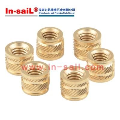 6200-1.6br030 Molded-in Inserts Brass Nut