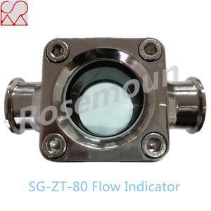 Sanitary Clamp Style High Temperature Sight Glass for Liquid