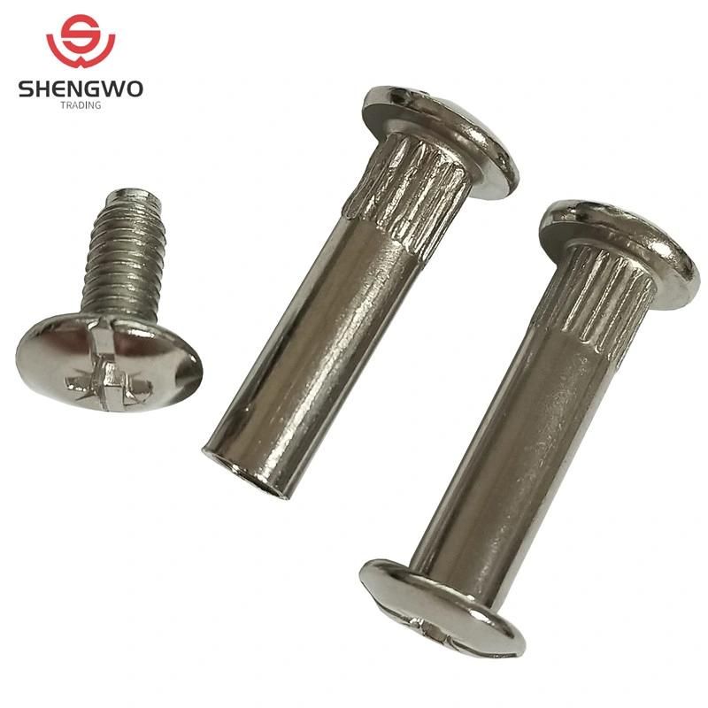 Nickel Plated Book Connecting Screw
