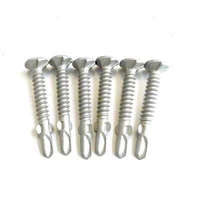 Drill End Cross Large Flat Head/Drill End Wire Tapping Self Drilling Dovetail Screw
