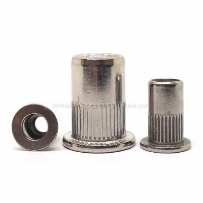 Carbon Steel or Stainless Steel Nutsert Rivnut Rivet Nut with Knurled Body