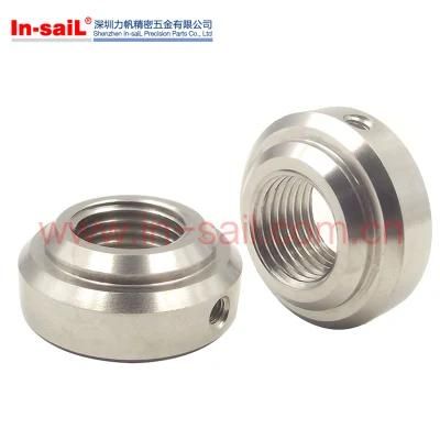 DIN Standard Round Nuts with Drilled Holes Set Pin Holes