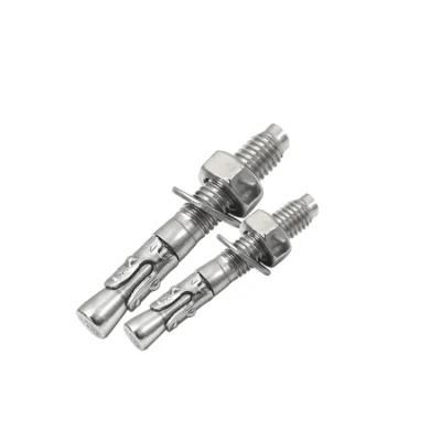 M6 M8 M10 Stainless Steel Carbon Steel Class 4.8 8.8 SS304 316 Drop in Anchor Wedge Anchor Bolts