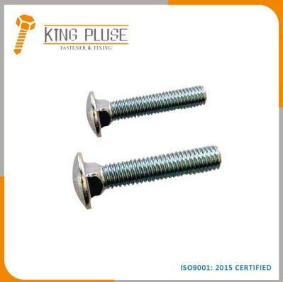 DIN603 Grade 4.8 Zinc Plated Carriage Bolt, Galvanzied Metric