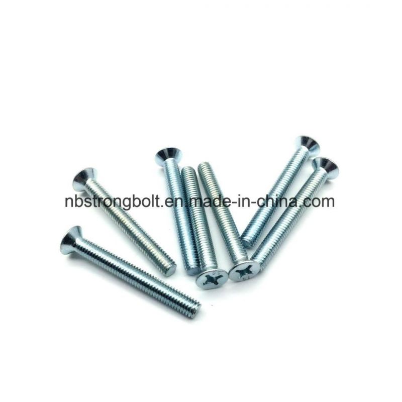 DIN965 pH Cross Recessed Countersunk Flat Head Screw