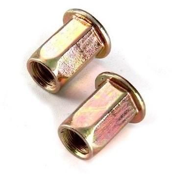 Carbon Steel Thread Nuts Hexagonal Rivet Nut
