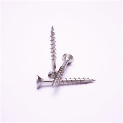 Flat Head Square Drive Wood Screw Type 17 Ss 304