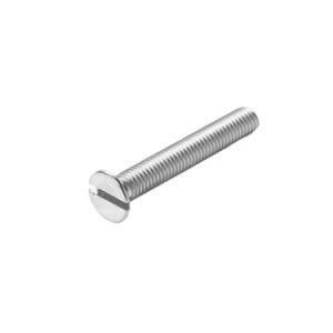 China Factory Stainless Steel Machine Screw Countersunk Slotted Screws DIN963