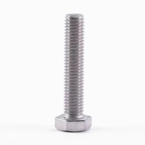 Stainless 316 Hexagon Bolt Lengthened Multi-Specification Full Thread A4-70 Hexagon Head Screw