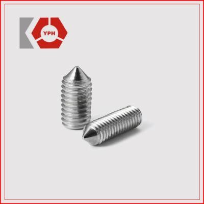 Precise Stainless Steel Hexagon Socket Set Screws DIN913 DIN914 DIN916
