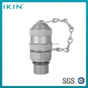Ikin Carbon Steel Test Coupling with Stud Fluid Power Support Hydraulic Connector Hose Fitting