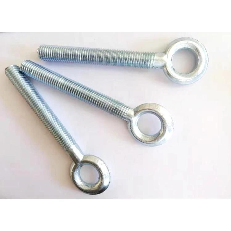 Snake Eye Screw Eye Bolt Eye Screw Hook Screw Carbon Steel Zinc Plated Galvanized