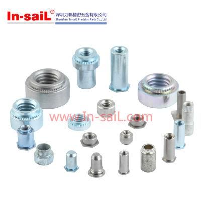 Self-Clinching Hex Standoffs for Sheet Metal, Self-Clinching Nuts Types S, Ss, Cls, Clss, Sp Metric