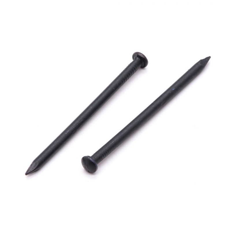 Competitive Top Quality Black Galvanized Hardened Steel Concrete Nails