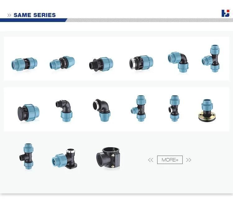 Water Irrigation System PP Compression Fittings Flange