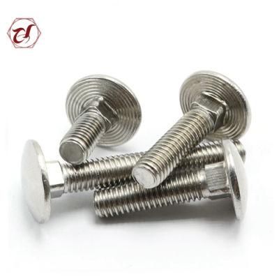 304hc DIN603 Stainless Steel Mushroom Head Carriage Bolts