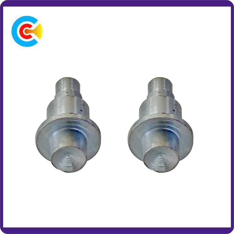 DIN/ANSI/BS/JIS Carbon-Steel/Stainless-Steel Two-Step Dowel Pin Positioning Fixed Fitness Pin Screw