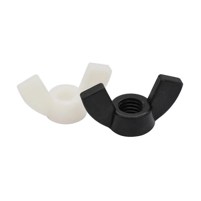 M4 M5 White Nylon Wing Nut DIN315