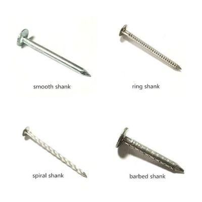 1-1/2 in. X 11 Gauge Diamond Point Smooth Shank Electro Galvanized Roofing Nails for Roofing Felt