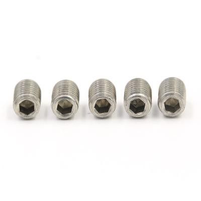 Factory Low Price Stainless Steel Slotted Setscrew with Cone Point DIN553 Set Screw