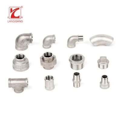 Wholesale Price Stainless Steel Unions Conica Tread Screw Pipe Fittings