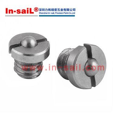 Stainless Steel Dog Point Endless Set Screw Plunger Screw