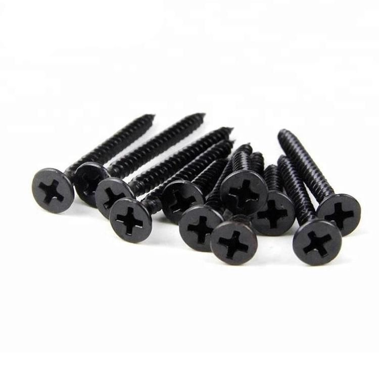 Black Phosphated Phil Bugle Drywall Screw Coarse Thread for Woods