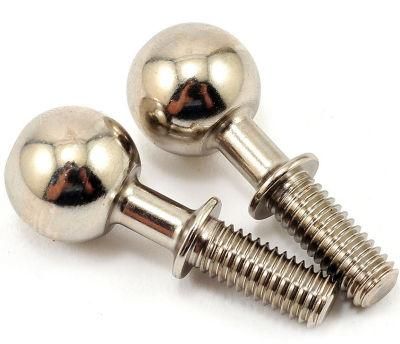 Precision Machined Stainless Steel Ball Head Bolt Screw, Ball Head Bolt and Fastener